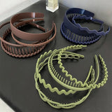 Lianfudai Non-slip Hair Bands for Women Men Simple Bezel Headband Washing Hair Bang Holder Facial Mask Hair Hoop Hairband Hair Accessories