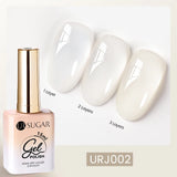 Lianfudai 15ml White Cat Magnetic Gel Super Bright Gorgeous Glitter Nail Polish Galactic Effect Moonlight Magnetic Gel Varnish