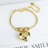 Lianfudai Jewelry 2024 Luxury new 5 leaf grass bracelet Women's wedding party bracelet Unique chain woven accessories