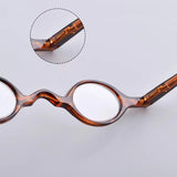 Lianfudai Small Round Reading Glasses Men Retro Anti Blue Light Goggles Vintage Hyperopia Eyewear Presbyopia Eyeglasses +1 +1.5 +2.5 +3.0