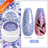 Lianfudai 8ml Dried Flower Gel Nail Polish Natural Flower Floral DIY Nail Art Semi Permanent UV Gel Soak Off Painting Varnishes