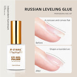 Lianfudai Top Coat- 15ML No Wipe Top Coat Gel Nail Polish High Gloss Shine Finish Long Lasting Home DIY Professional Manicure