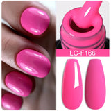 Lianfudai 7ML Jelly Pink Peach Quick Extension Gel Nail Polish Nude Transparent Color Finger Prolong Rubber Base Construction Gel