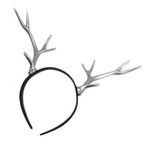 Lianfudai 1pc Christmas Headband Christmas Antler Hair Hoop Deer Reindeer Antlers Hair Bands Christmas Hair Hoop Party Cosplay Costume