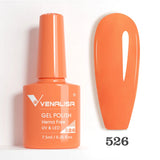 Lianfudai Venalisa Nail Gel Polish Jelly Color HEMA FREE Nude Pink Semi Permanent Soak Off UVLED Gel Nail Polish Sparkle Gel Varnish