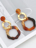 Lianfudai 2024 New Fashion Ring Big Earrings