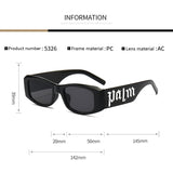 Lianfudai   Retro Small Frame Square Sunglasses Women Luxury Brand Design Hip Hop Punk Sun Glasses Men Bar Party Eyewear UV400 Gafas De Sol Glasses