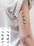 Lianfudai  Christmas Waterproof Temporary Tattoo Sticker black machine gun tatto flash tatoo fake tattoos for men women