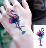 Lianfudai  Christmas Waterproof Temporary Tattoo Sticker black machine gun tatto flash tatoo fake tattoos for men women