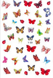 Lianfudai gifts for women  Nail Sticker Snake  Dragon Butterfly Black Multicolor Decals Nail Art Tattoo Slider Water Transfer Letter Nails Art Decoration