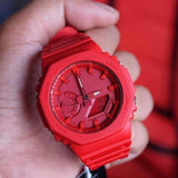 Lianfudai Hot Selling Brand New 2100 LED Digital Multifunction Watch Causal Sport Wristwatch Dual Display Silicon Strap For Women Men
