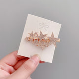 Lianfudai jewelry gifts for women hot sale hairpin Hair Clip Hairpin For Women Girl Rhinestone Leaf Heart Rabbit Star Korean Handmade Fashion Head Accessories Mujer Wholesale