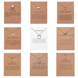 Lianfudai Christmas gifts ideas Gold Color Clavicle Chain Pendant Necklace for Women Hummingbird Heart Flower Animal Pearl Choker Party Girls Jewelry Gifts New