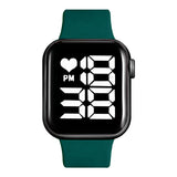 Lianfudai Men's Wrist Watches LED Digital Watch for Men Women Sports Army Military Silicone Watch Electronic Clock Hodinky Reloj Hombre