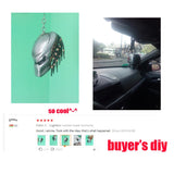 Lianfudai christmas wishlist gifts for her Alien Predator Keychain AVP Mask Key Rings for Bags Car Key Jewelry Chaveiro