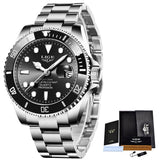 Lianfudai Christmas gifts ideas Top Brand Luxury Fashion Diver Watch Men 30ATM Waterproof Date Clock Sport Watches Mens Quartz Wristwatch Relogio Masculino