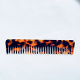 Lianfudai Korean Trendy Acetate Anti-static Massage Hair Comb Colorful Hairdressing Comb Hair Brush For Women Girl Hair Styling Tool