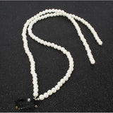 Lianfudai  gifts for women Handmade Imitation Tassel Pearl Hair Chain Accessories for Women Pearls Hair Clip Long Chains Hair Jewelry Wedding Headwear Gift