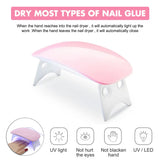 Lianfudai 54W UV LED Nail Lamp For Manicure Set UV Gel Polish Dryer Varnish Soak Off Nails 30s/60s/90s Auto Sensor Manicure Tool