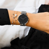 Lianfudai Christmas gifts ideas  Luxury Rose Gold Watch Women Bracelet Watches Top Brand Ladies Casual Quartz Watch Steel Women's Wristwatch Montre Femme Relogio