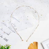 Lianfudai jewelry gifts for women hot sale new Metal Wavy Invisible Headband Pressing Hair Washing Face Hair Bundle Female Outing Simple Temperament Hair Accessories