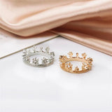 Lianfudai gifts for women Vintage crown ring for women jewelry Punk Couple  rings on fingers slytherin steam anillo attack on titan Massive ring wholesale