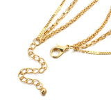 Lianfudai gifts for women  Multilayer Charm Chain Bird Animal Pearl Pendant Necklace Fashion Gold Color Collar Necklaces Choker for Women