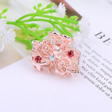 Lianfudai Hair Claw Clip Clamp For Women Girl Rhinestone Crystal Acrylic Heart Korean Handmade Fashion Head Accessories Mujer Wholesale