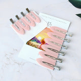 Lianfudai 10Pcs/Set Beauty Salon Seamless Hairpin Professional Styling Hairdressing Makeup Tools Hair Clips For Women Girl Headwear