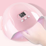 Lianfudai 54W UV LED Nail Lamp For Manicure Set UV Gel Polish Dryer Varnish Soak Off Nails 30s/60s/90s Auto Sensor Manicure Tool