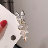 Lianfudai jewelry gifts for women hot sale hairpin Hair Clip Hairpin For Women Girl Rhinestone Leaf Heart Rabbit Star Korean Handmade Fashion Head Accessories Mujer Wholesale