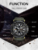 Lianfudai 1802 Sports Men's Watches Top Brand Luxury Military Quartz Watch Men Waterproof Shock Male Digital Clock Relogio Masculino