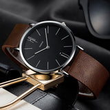 Lianfudai watches on sale Yazole Watch Men Waterproof Ultra Thin Quartz Watch For Men Fashion Simple Black Men Watch Male Wristwatch Montre Homme
