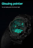 Lianfudai Men Military Watch Top Brand 50m Waterproof Wristwatch LED Alarm Clock Sport Watch Male relogios masculino Sport Watch Men
