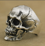 Lianfudai gifts for men Retro Men Multiple Skull Skull Rings Hip Hop Rock Punk Ghost Head Lady Locomotive Party Finger Jewelry Accessories