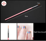 Lianfudai  jewelry for women 15PCS/Set Nail Brush Set Gel Polish Painting Drawing Brushes Nails Art Manicure Tools DIY Drawing Rhinestone Picking Brush Kits