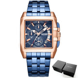 Lianfudai watches on sale clearance Men Big Dial Fashion Business Analog Quartz Wrist Watch Stainless Steel Strap Sports Watches Clock Male Relogio Masculino