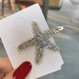 Lianfudai jewelry gifts for women hot sale hairpin Hair Clip Hairpin For Women Girl Rhinestone Leaf Heart Rabbit Star Korean Handmade Fashion Head Accessories Mujer Wholesale