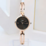 Lianfudai Christmas wishlist  Simple Fashion Women's Watches Minimalist Luxury Alloy Ladies Bracelet Watch Small Jewel Watch Quartz Wristwatches Montre Femme