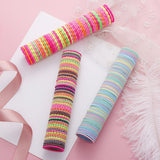 Lianfudai gifts for kids  50Pcs/Lot Fashion Girl Colorful 3cm Elastic Rubber Bands Children's Nylon Hair Ties Head Rope Fashion Hair Ring Hair Accessories