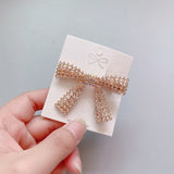 Lianfudai jewelry gifts for women hot sale hairpin Hair Clip Hairpin For Women Girl Rhinestone Leaf Heart Rabbit Star Korean Handmade Fashion Head Accessories Mujer Wholesale