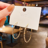 Lianfudai New style show face small high-end atmosphere decoration fashion women temperament personality exaggerated ear ring women