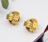 Lianfudai - Earrings Sets For Womens Stud Jewelry Korean Fashion Wholesale Gold Pendientes Designer Body Designer Luxury ear cuff