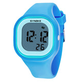 Lianfudai Christmas wishlist Kids Children's Digital Watch Girls Boy Watches Students Clock Colorful Silicone LED Digital Sport Wristwatches