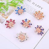 Lianfudai Hair Claw Clip Clamp For Women Girl Rhinestone Crystal Acrylic Heart Korean Handmade Fashion Head Accessories Mujer Wholesale