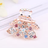 Lianfudai Hair Claw Clip Clamp For Women Girl Rhinestone Crystal Acrylic Heart Korean Handmade Fashion Head Accessories Mujer Wholesale