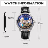 Lianfudai christmas wishlist gifts hot sale new Classic Design Automatic Wristwatch Men's Mechanical Hollow Business Watches Waterproof Fashion Luxury Relojes Hombre