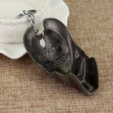 Lianfudai christmas wishlist gifts for her Alien Predator Keychain AVP Mask Key Rings for Bags Car Key Jewelry Chaveiro