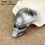 Lianfudai christmas wishlist gifts for her Alien Predator Keychain AVP Mask Key Rings for Bags Car Key Jewelry Chaveiro