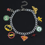 Lianfudai easter gifts for women  Super hero Charms  Bracelets for Woman a Bracelet Chain Bangle Wristbands